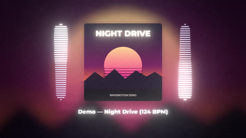 Album Cover Blur template, rendered by WaveMotion