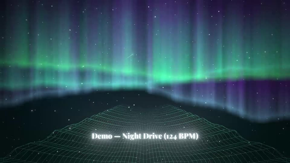 Aurora template, rendered by WaveMotion