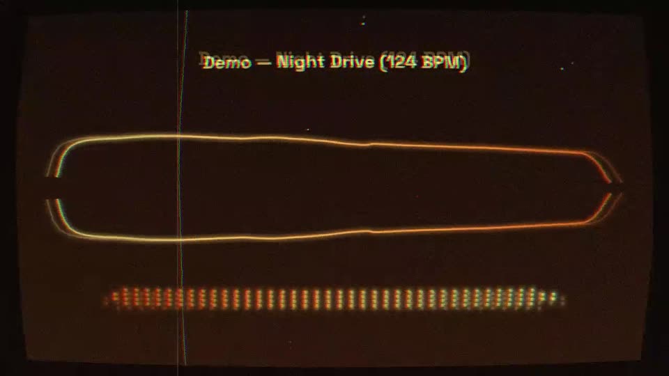VHS / Lo-fi template, rendered by WaveMotion